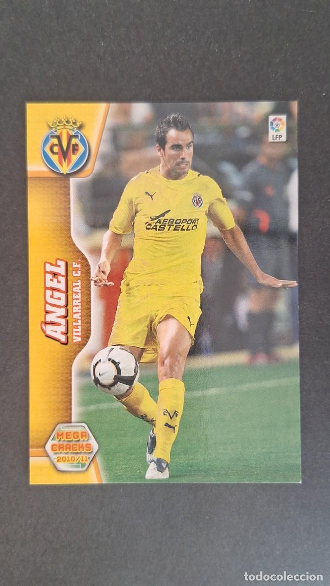 Cromos de F&uacute;tbol: L1 ANGEL VILLARREAL C. F. 327 PANINI MEGACRACKS 2010 2011 10 11