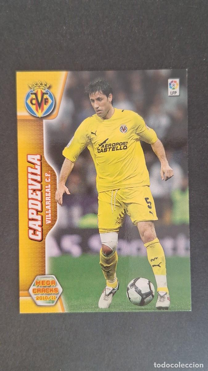 Cromos de F&uacute;tbol: L1 CAPDEVILA VILLARREAL C. F. 328 PANINI MEGACRACKS 2010 2011 10 11
