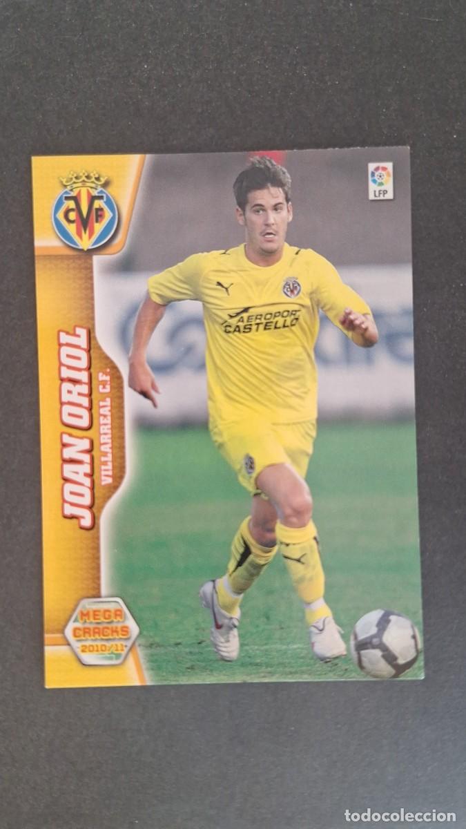 Cromos de F&uacute;tbol: L1 JOAN ORIOL VILLARREAL C. F. 329 PANINI MEGACRACKS 2010 2011 10 11