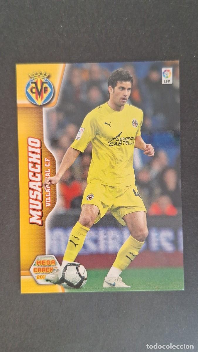 Cromos de F&uacute;tbol: L1 MUSACCHIO VILLARREAL C. F. 332 PANINI MEGACRACKS 2010 2011 10 11