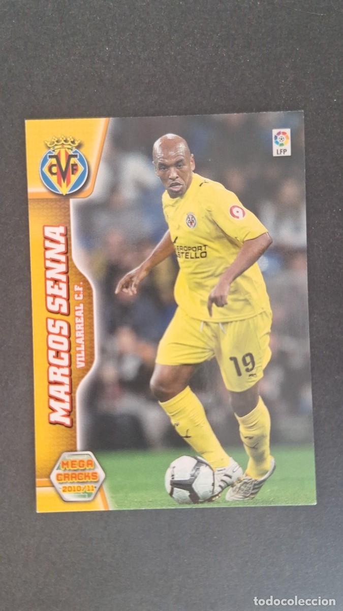 Cromos de F&uacute;tbol: L1 MARCOS SENNA VILLARREAL C. F. 333 PANINI MEGACRACKS 2010 2011 10 11