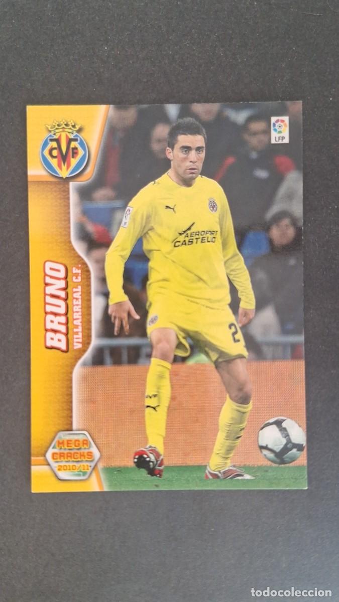 Cromos de F&uacute;tbol: L1 BRUNO VILLARREAL C. F. 334 PANINI MEGACRACKS 2010 2011 10 11