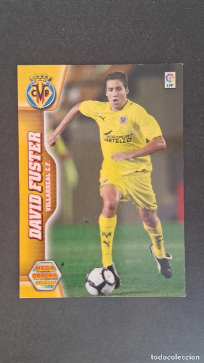 Cromos de F&uacute;tbol: L1 DAVID FUSTER VILLARREAL C. F. 335 PANINI MEGACRACKS 2010 2011 10 11