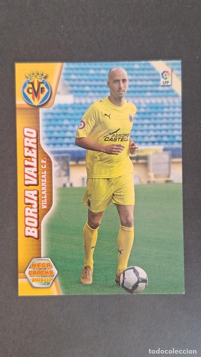 Cromos de F&uacute;tbol: L1 BORJA VALERO VILLARREAL C. F. 337 PANINI MEGACRACKS 2010 2011 10 11