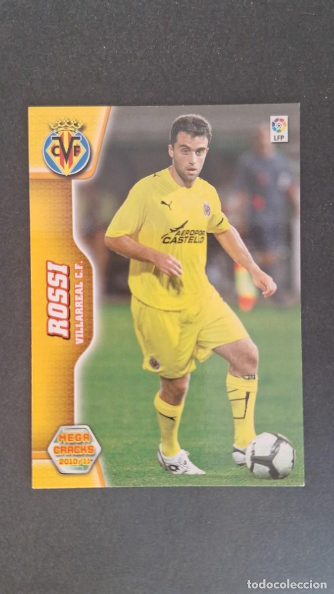 Figurine di Calcio: L1 ROSSI VILLARREAL C. F. 340 PANINI MEGACRACKS 2010 2011 10 11