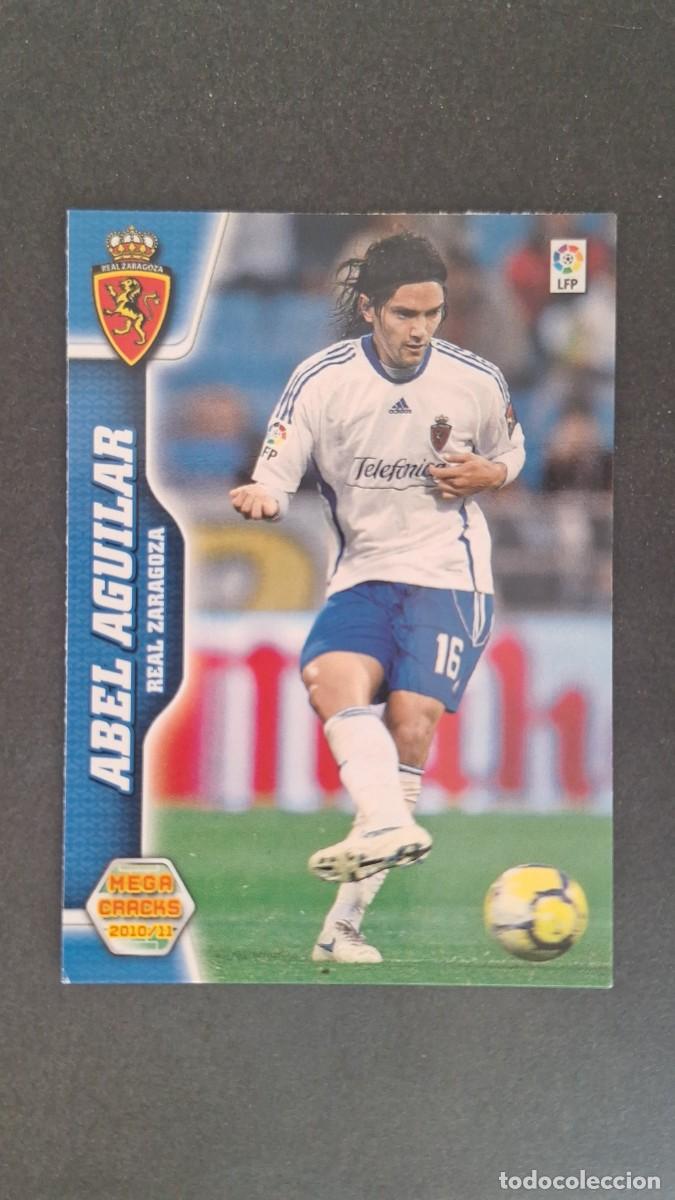 Cromos de F&uacute;tbol: L1 ABEL AGUILAR REAL ZARAGOZA 352 PANINI MEGACRACKS 2010 2011 10 11