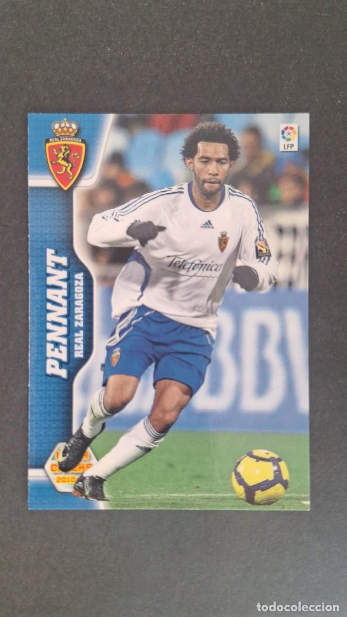 Cromos de F&uacute;tbol: L1 PENNANT REAL ZARAGOZA 356 PANINI MEGACRACKS 2010 2011 10 11
