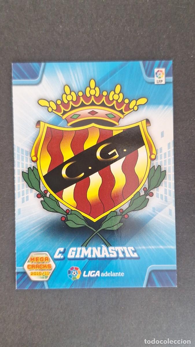 Cromos de F&uacute;tbol: L1 ESCUDO NASTIC DE TARRAGONA LIGA ADELANTE SEGUNDA DIVISION 432 PANINI MEGACRACKS 2010 2011 10 11