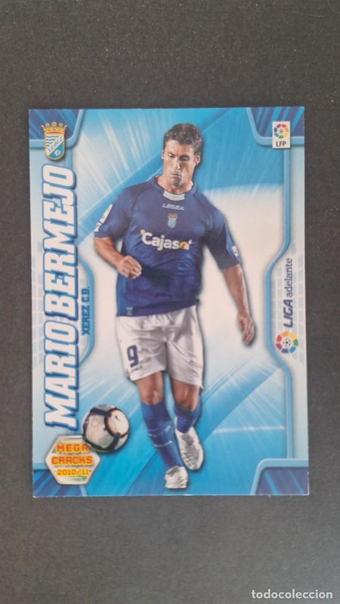 Cromos de F&uacute;tbol: L1 MARIO BERMEJO XEREZ JEREZ C. D. LIGA ADELANTE 439 PANINI MEGACRACKS 2010 2011 10 11