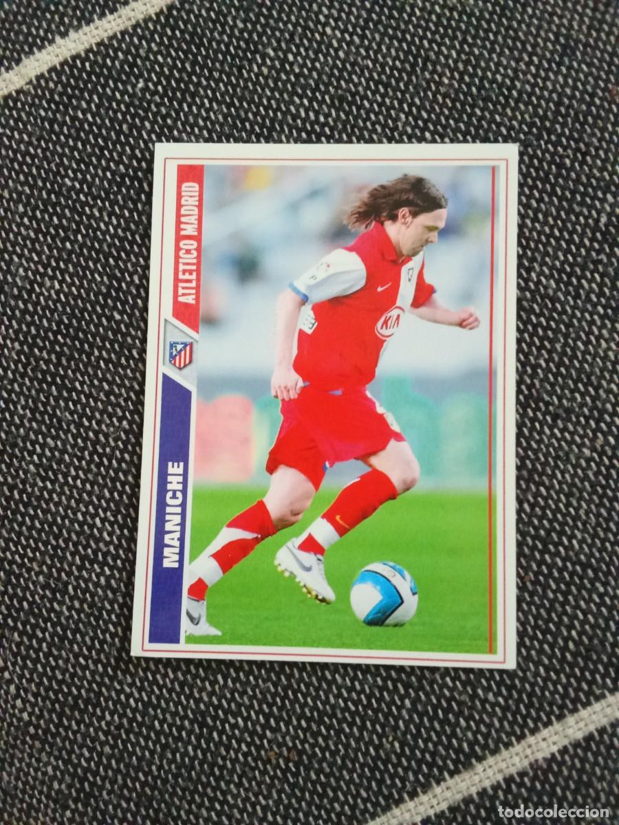 Cromos de F&uacute;tbol: 178 maniche atl&eacute;tico de Madrid las fichas de la liga 2008