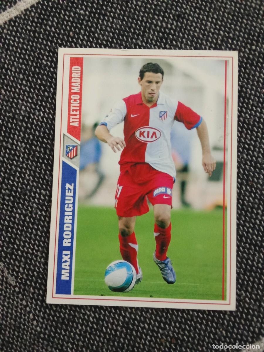 Figurine di Calcio: 181 maxi Rodr&iacute;guez Atletico de Madrid las fichas de la liga 2008