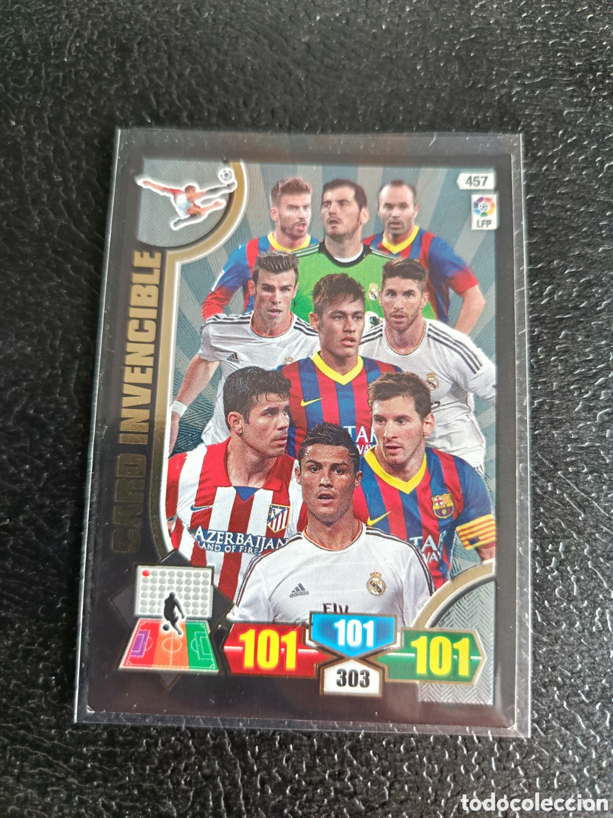 Cromos de F&uacute;tbol: CARD INVENCIBLE 457 BALON DE ORO ADRENALYN XL LIGA 2013/14 13 14 PANINI NUEVO