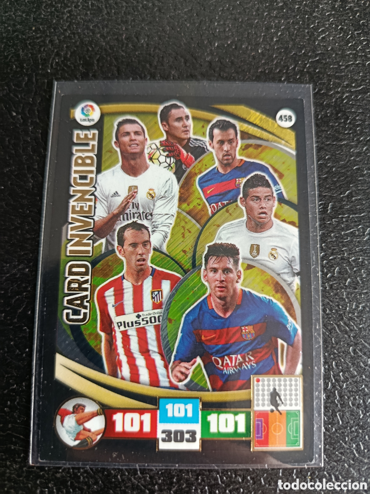Cromos de F&uacute;tbol: CARD INVENCIBLE n&ordm; 458 ADRENALYN XL 2015 2016 PANINI 15 16