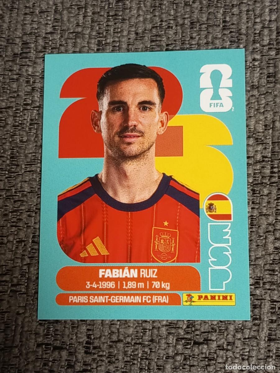 Figurine di Calcio: FABIAN RUIZ ESP 12 STICKER MUNDIAL 2026 PANINI FIFA WORLD CUP NUEVO
