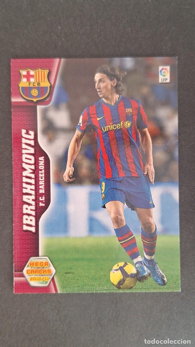 Figurine di Calcio: L1 IBRAHIMOVIC F. C. BARCELONA 70 PANINI MEGACRACKS 2010 2011 10 11