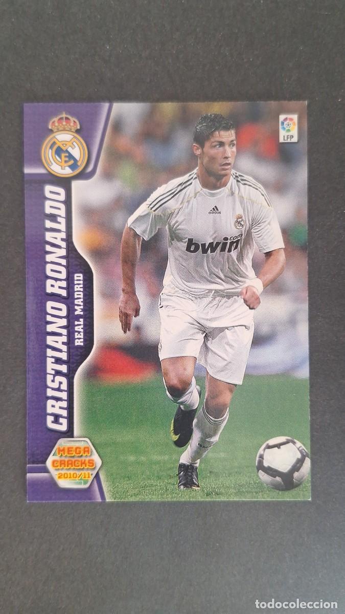 Cromos de F&uacute;tbol: L1 CRISTIANO RONALDO REAL MADRID 178 PANINI MEGACRACKS 2010 2011 10 11
