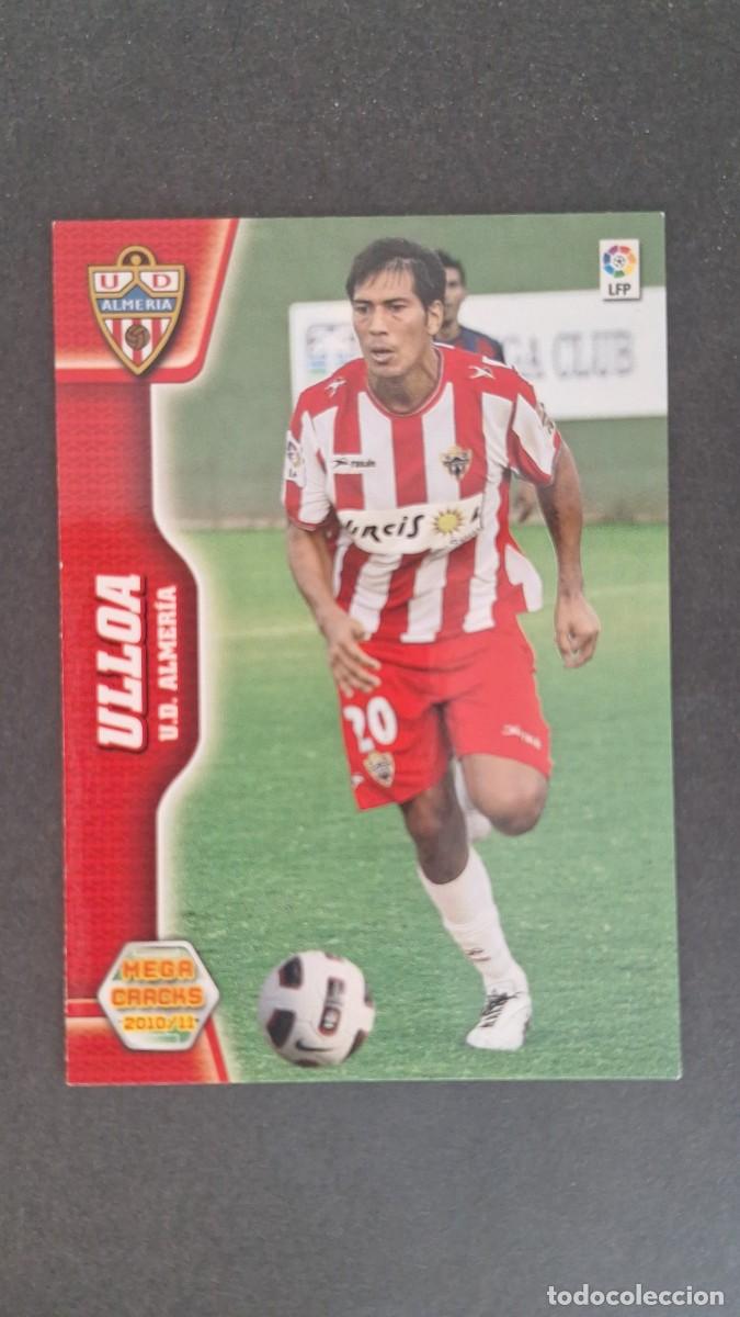 Cromos de F&uacute;tbol: L1 ULLOA U. D. ALMERIA NUEVA FICHA 16 BIS PANINI MEGACRACKS 2010 2011 10 11