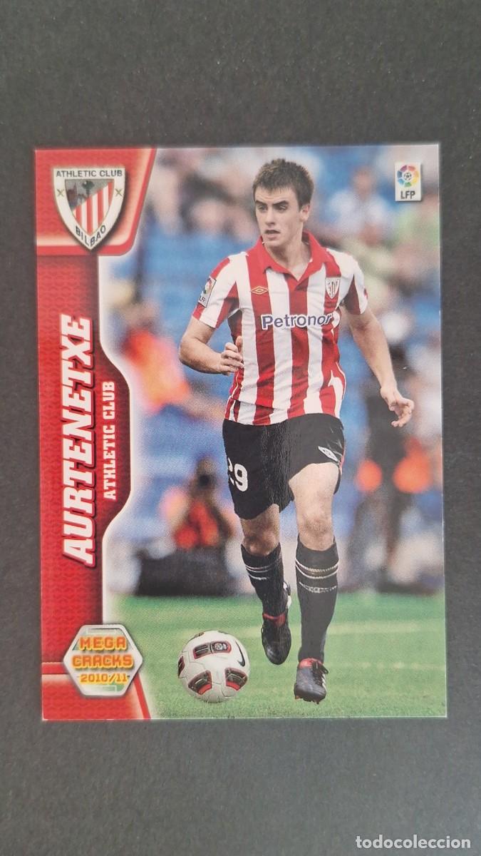 Cromos de F&uacute;tbol: L1 AURTENETXE ATHLETIC CLUB DE BILBAO NUEVA FICHA 22 BIS PANINI MEGACRACKS 2010 2011 10 11