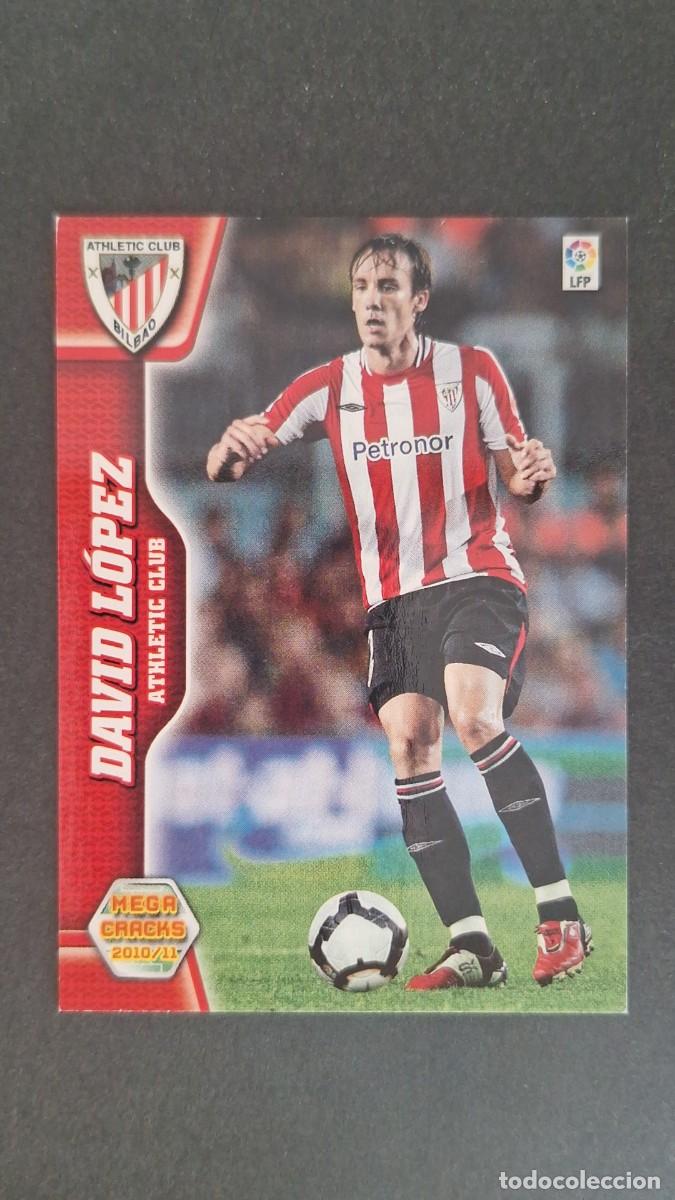 Cromos de F&uacute;tbol: L1 DAVID LOPEZ ATHLETIC CLUB DE BILBAO NUEVA FICHA 33 BIS PANINI MEGACRACKS 2010 2011 10 11