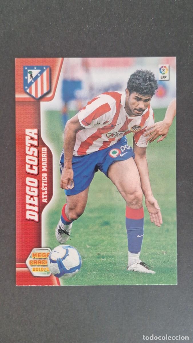 Cromos de F&uacute;tbol: L1 DIEGO COSTA ATLETICO DE MADRID NUEVA FICHA 52 BIS PANINI MEGACRACKS 2010 2011 10 11