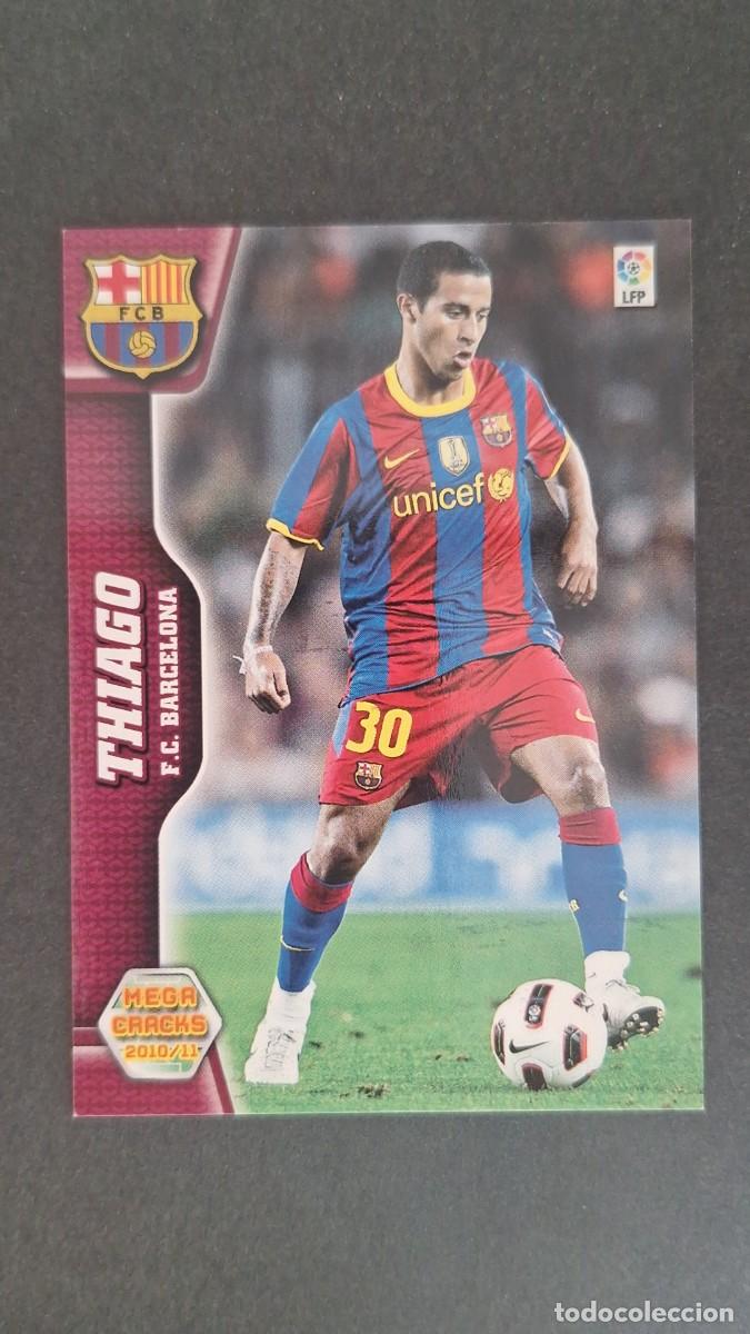 Cromos de F&uacute;tbol: L1 THIAGO F. C. BARCELONA NUEVA FICHA 70 BIS PANINI MEGACRACKS 2010 2011 10 11