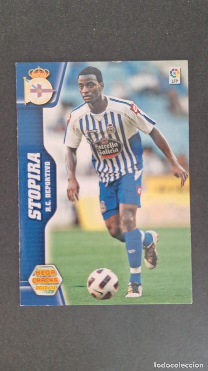 Cromos de F&uacute;tbol: L1 STOPIRA DEPORTIVO DE LA CORU&Ntilde;A NUEVA FICHA 77 BIS PANINI MEGACRACKS 2010 2011 10 11