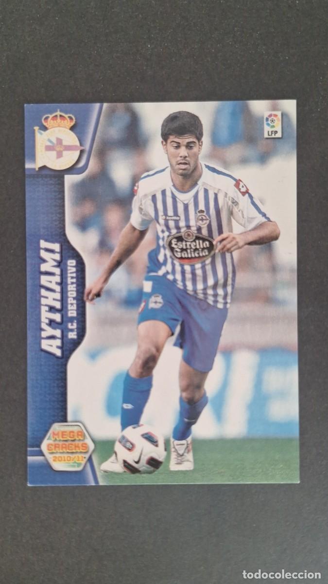 Cromos de F&uacute;tbol: L1 AYTHAMI DEPORTIVO DE LA CORU&Ntilde;A NUEVA FICHA 80 BIS PANINI MEGACRACKS 2010 2011 10 11