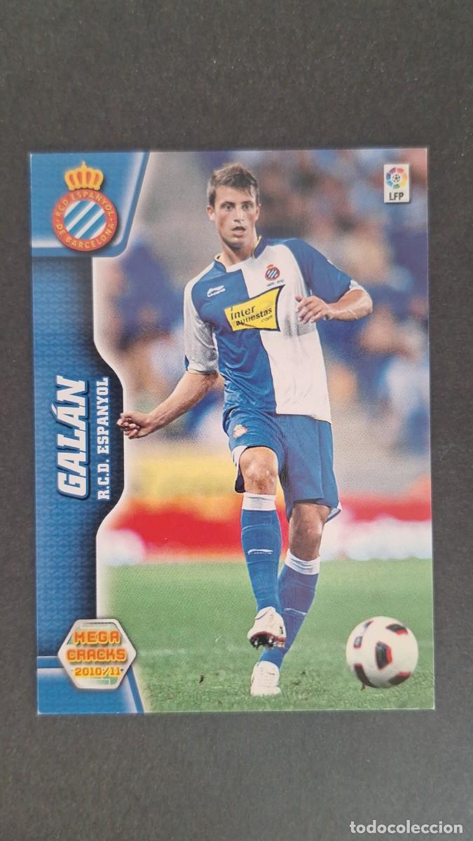 Cromos de F&uacute;tbol: L1 GALAN R. C. D. ESPA&Ntilde;OL NUEVA FICHA 99 BIS PANINI MEGACRACKS 2010 2011 10 11