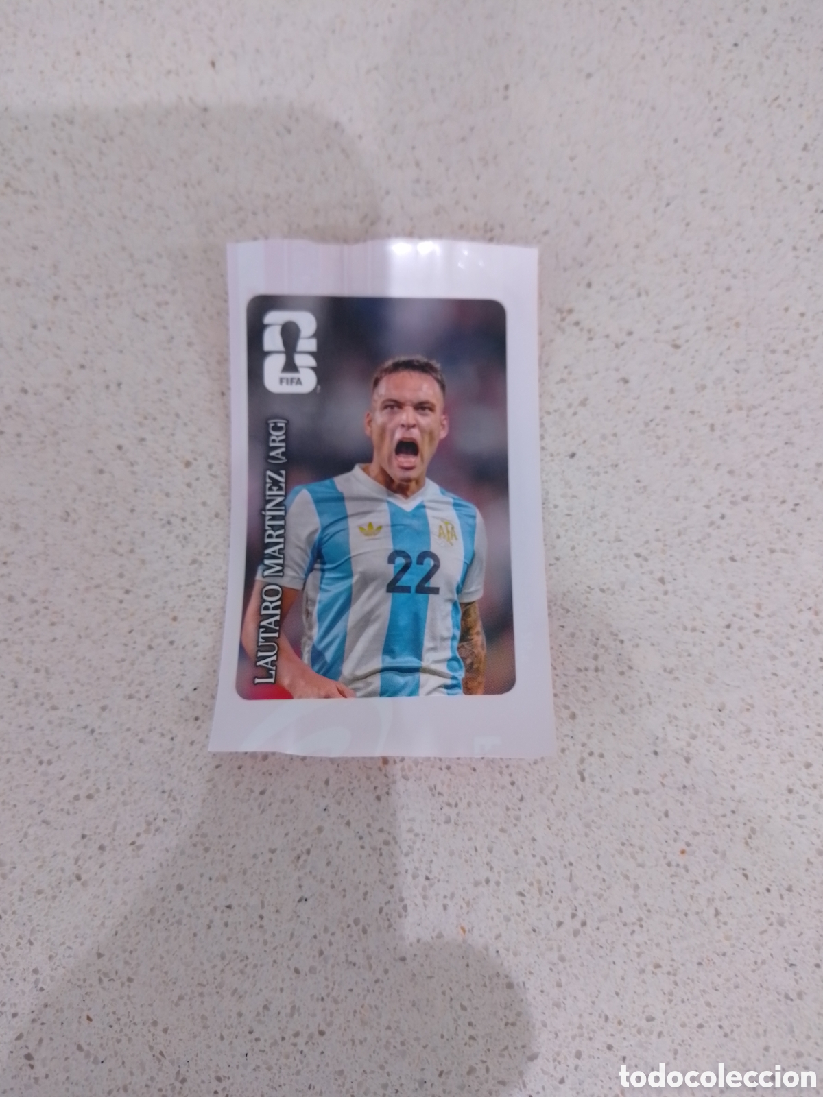 Cromos de F&uacute;tbol: CROMO COCA-COLA LAUTARO MART&Iacute;NEZ ARGENTINA. MUNDIAL 2026. PANINI.