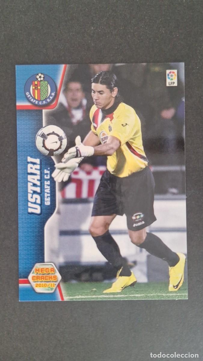 Cromos de F&uacute;tbol: L1 USTARI GETAFE C. F. NUEVA FICHA 110 BIS PANINI MEGACRACKS 2010 2011 10 11