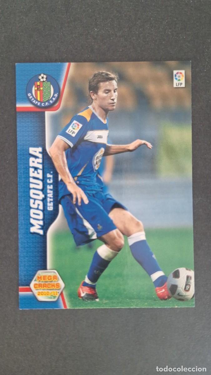 Cromos de F&uacute;tbol: L1 MOSQUERA GETAFE C. F. NUEVA FICHA 120 BIS PANINI MEGACRACKS 2010 2011 10 11