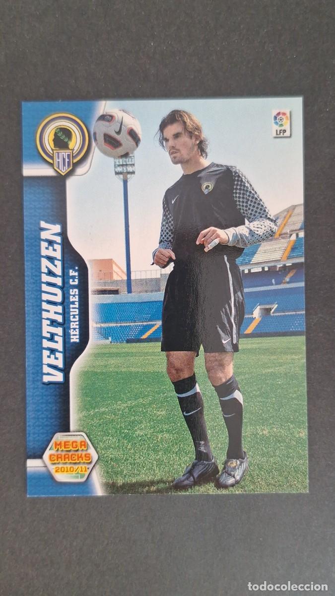 Cromos de F&uacute;tbol: L1 VELTHUIZEN HERCULES C. F. NUEVA FICHA 128 BIS PANINI MEGACRACKS 2010 2011 10 11