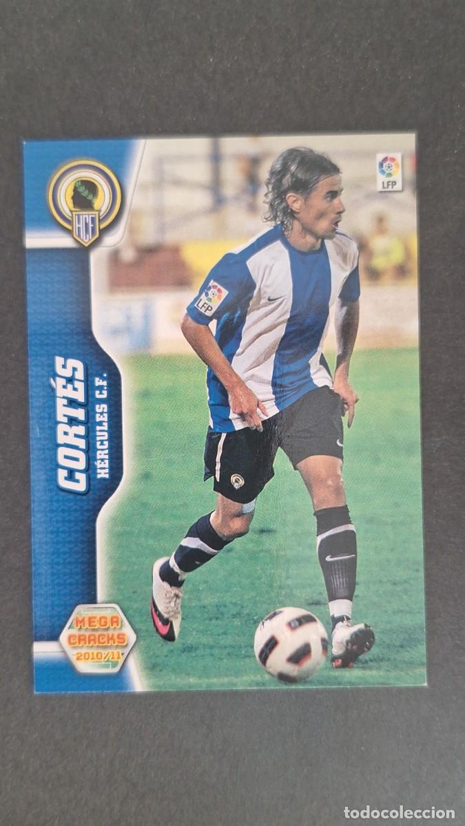 Cromos de F&uacute;tbol: L1 CORTES HERCULES C. F. NUEVA FICHA 131 BIS PANINI MEGACRACKS 2010 2011 10 11