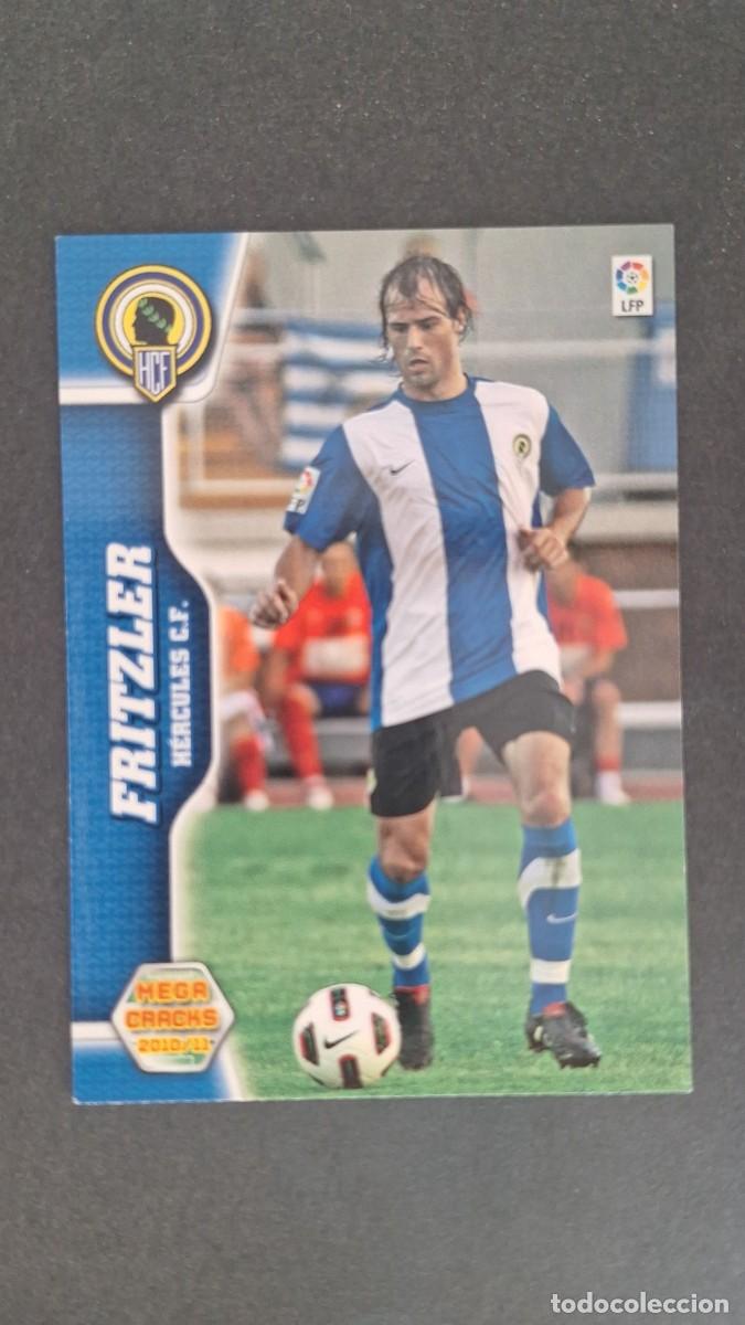 Cromos de F&uacute;tbol: L1 FRITZLER HERCULES C. F. NUEVA FICHA 135 BIS PANINI MEGACRACKS 2010 2011 10 11