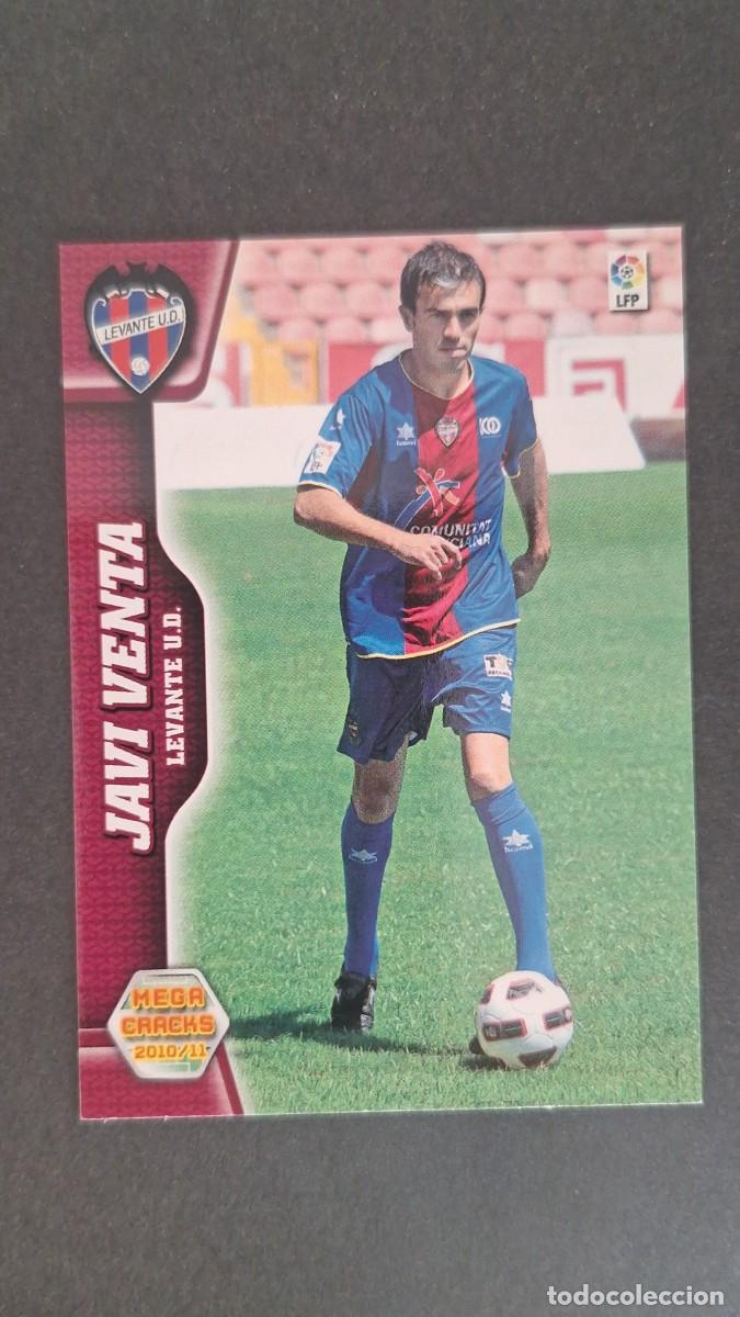 Cromos de Futebol: L1 JAVI VENTA LEVANTE U. D. NUEVA FICHA 147 BIS PANINI MEGACRACKS 2010 2011 10 11