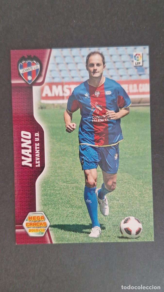 Cromos de Futebol: L1 NANO LEVANTE U. D. NUEVA FICHA 152 BIS PANINI MEGACRACKS 2010 2011 10 11