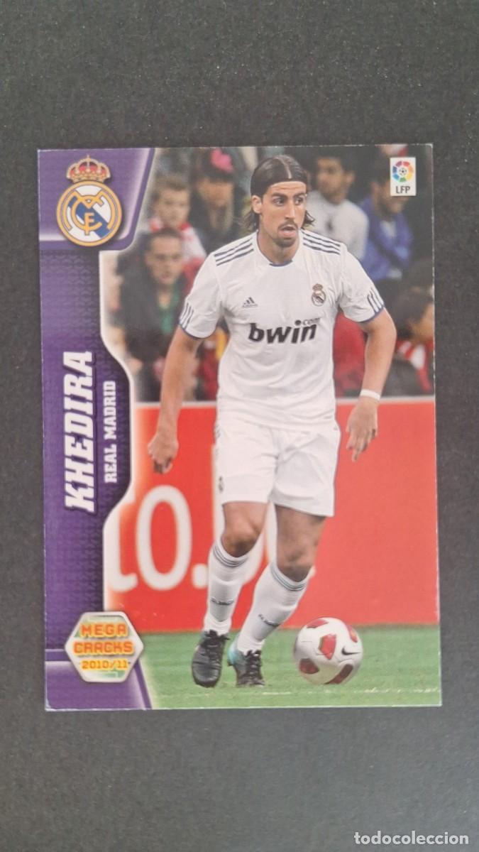 Cromos de Futebol: L1 KHEDIRA REAL MADRID NUEVA FICHA 175 BIS PANINI MEGACRACKS 2010 2011 10 11