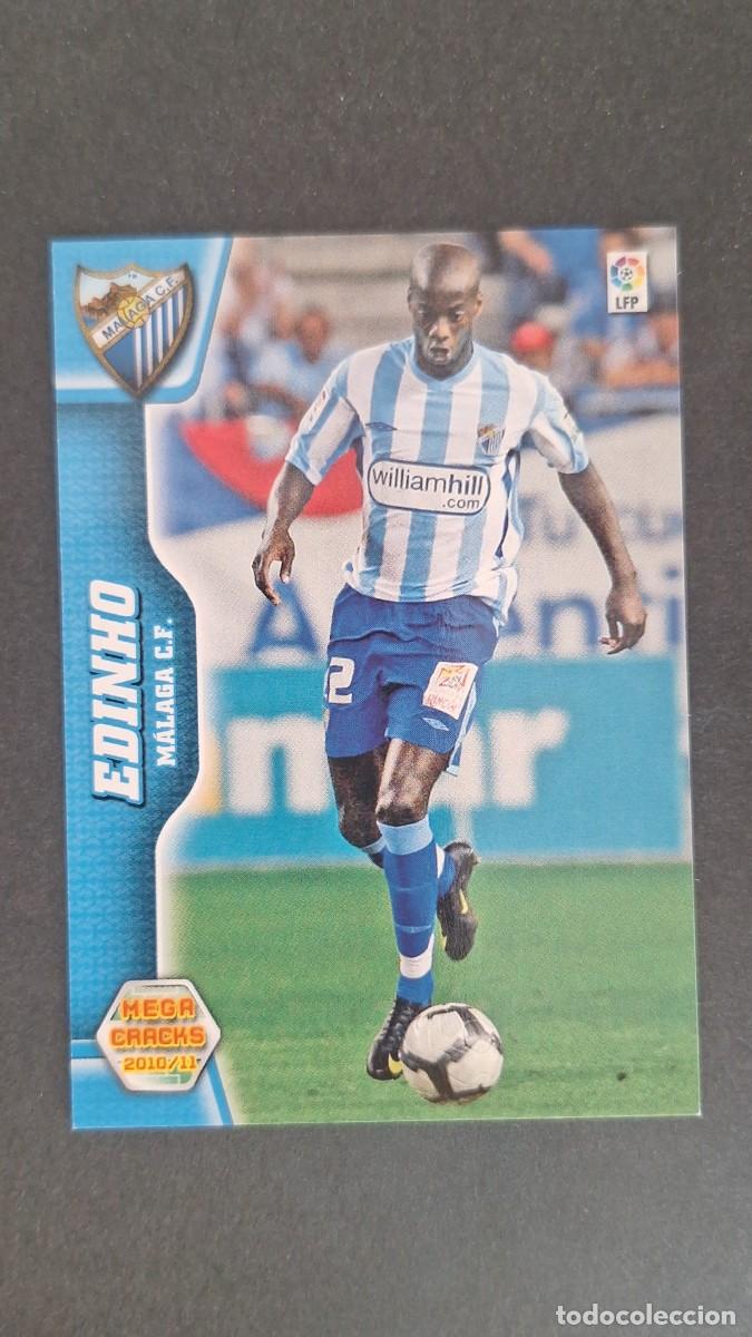 Cromos de Futebol: L1 EDINHO MALAGA C. F. NUEVA FICHA 196 BIS PANINI MEGACRACKS 2010 2011 10 11