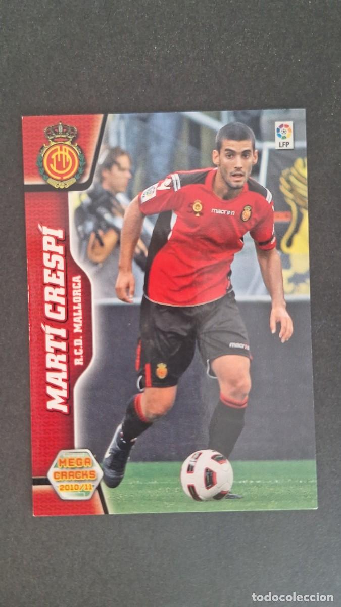 Cromos de Futebol: L1 MARTI CRESPI R. C. D. MALLORCA NUEVA FICHA 202 BIS PANINI MEGACRACKS 2010 2011 10 11