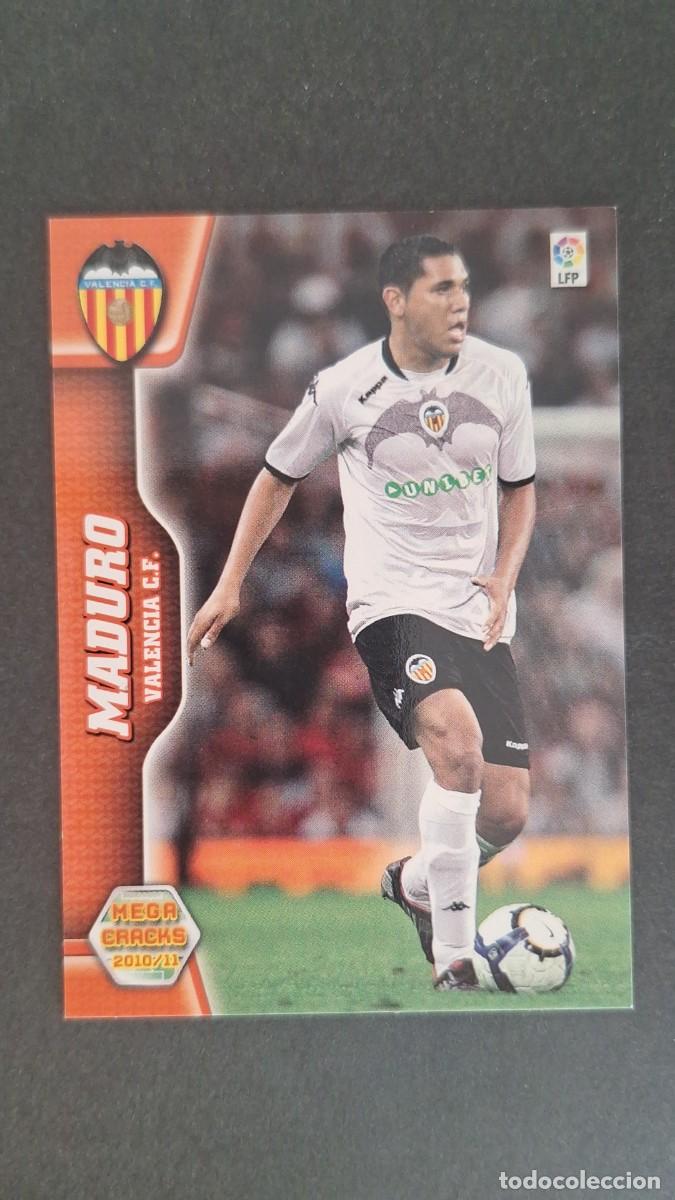 Cartes &agrave; collectionner de Football: L1 MADURO VALENCIA C. F. NUEVA FICHA 311 BIS PANINI MEGACRACKS 2010 2011 10 11
