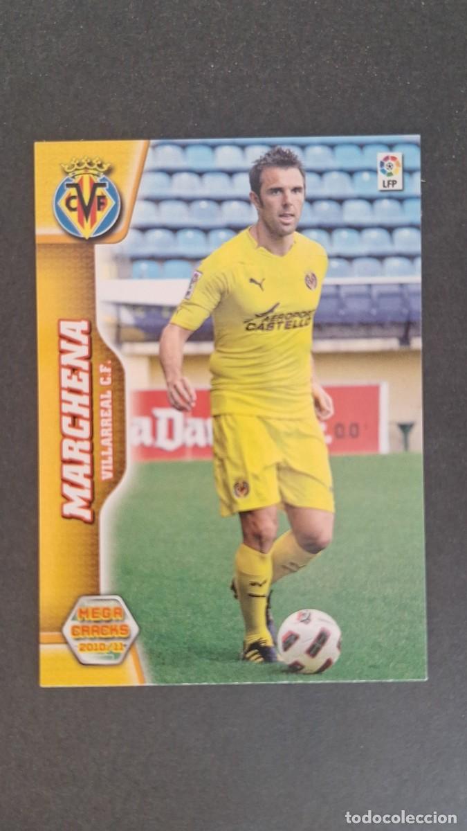 Cartes &agrave; collectionner de Football: L1 MARCHENA VILLARREAL C. F. NUEVA FICHA 330 BIS PANINI MEGACRACKS 2010 2011 10 11