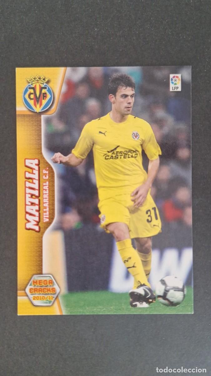 Football Stickers: L1 MATILLA VILLARREAL C. F. NUEVA FICHA 335 BIS PANINI MEGACRACKS 2010 2011 10 11