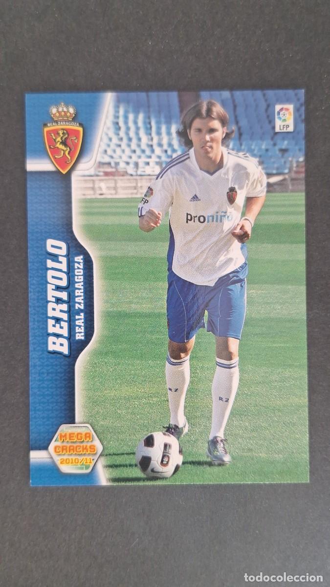 Football Stickers: L1 BERTOLO REAL ZARAGOZA NUEVA FICHA 359 BIS PANINI MEGACRACKS 2010 2011 10 11