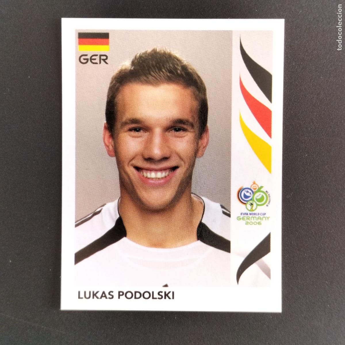 Football Stickers: 35 LUKAS PODOLSKI ALEMANIA CROMOS ALBUM FIFA WORLD CUP GERMANY 2006 MUNDIAL ALEMANIA PANINI