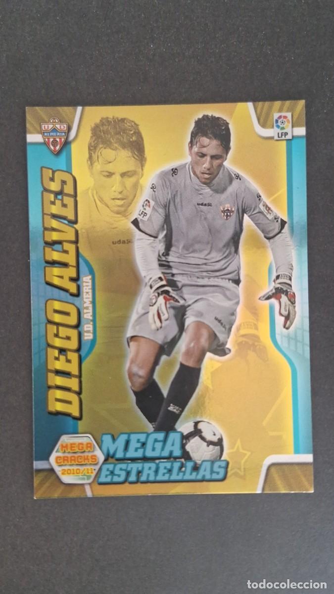 Football Stickers: L1 DIEGO ALVES U. D. ALMERIA MEGA ESTRELLAS 362 PANINI MEGACRACKS 2010 2011 10 11
