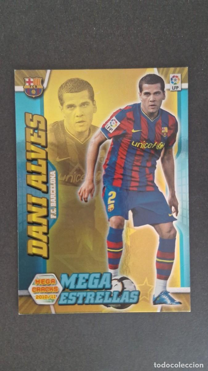 Football Stickers: L1 DANI ALVES F. C. BARCELONA MEGA ESTRELLAS 364 PANINI MEGACRACKS 2010 2011 10 11
