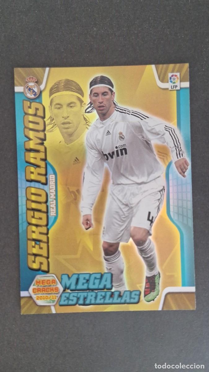 Football Stickers: L1 SERGIO RAMOS REAL MADRID MEGA ESTRELLAS 365 PANINI MEGACRACKS 2010 2011 10 11
