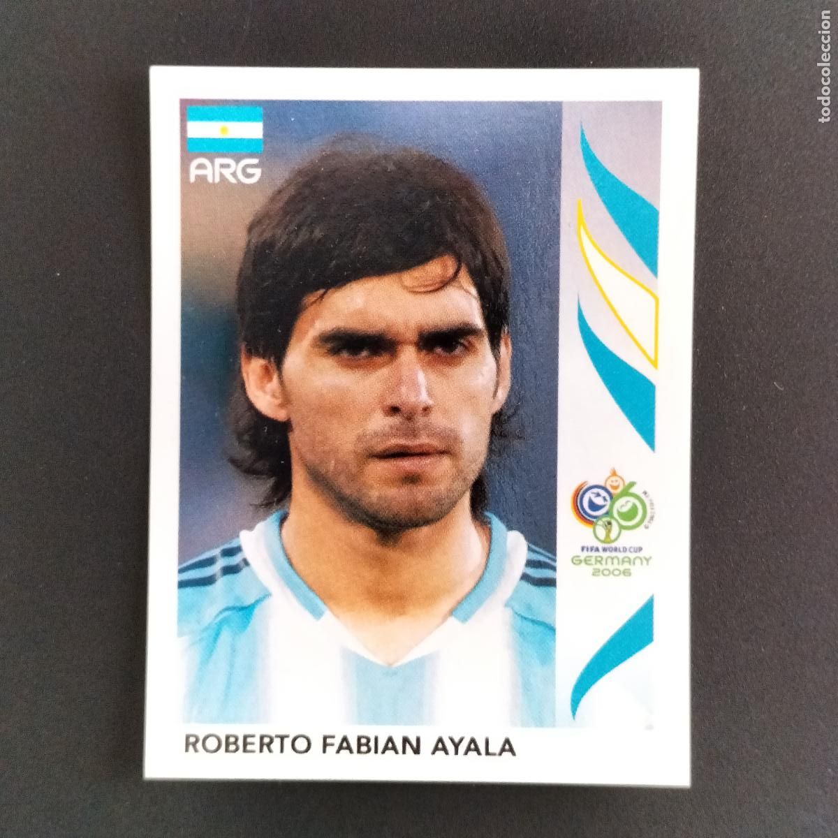Figurine di Calcio: 172 ROBERTO FABIAN AYALA ARGENTINA CROMOS ALBUM FIFA WORLD CUP GERMANY 2006 MUNDIAL ALEMANIA PANINI