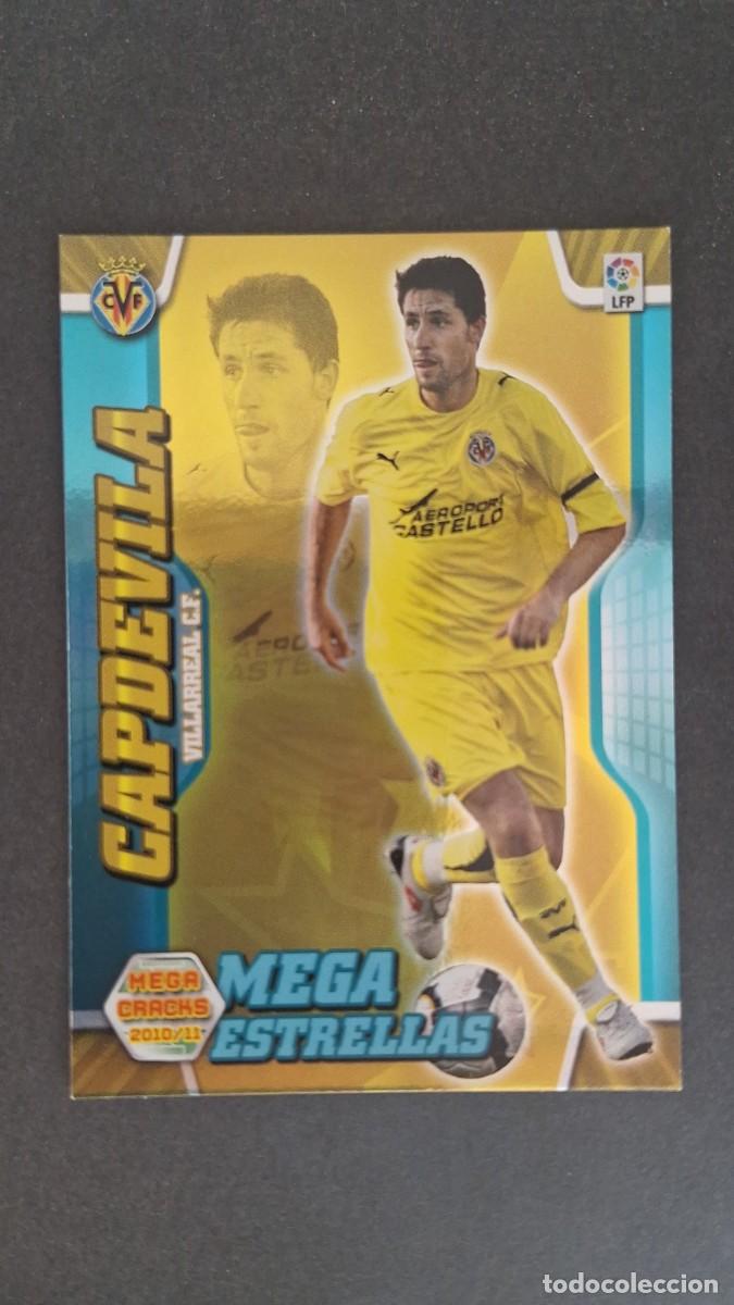 Figurine di Calcio: L1 CAPDEVILA VILLARREAL C. F. MEGA ESTRELLAS 371 PANINI MEGACRACKS 2010 2011 10 11