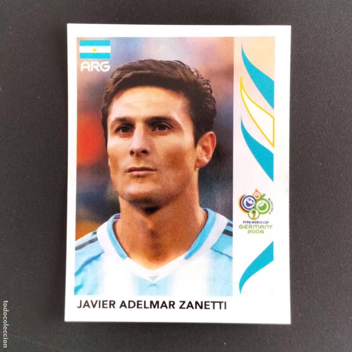 Cromos de F&uacute;tbol: 176 JAVIER ZANETTI ARGENTINA CROMOS ALBUM FIFA WORLD CUP GERMANY 2006 MUNDIAL ALEMANIA PANINI